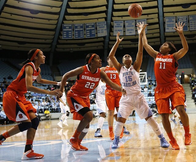 NCAA Womens Basketball: Syracuse at North Carolina