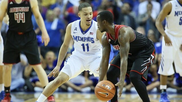 Michael Dixon Wills Memphis Basketball to Win Over Louisville