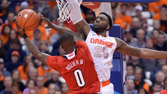 Louisville Cardinals vs Syracuse Orange basketball Terry Rozier