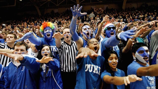 Duke Cameron Crazies NCAA Tournament