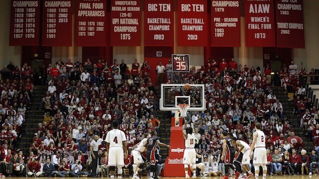 Indiana Hoosiers Assembly Hall free throw men's basketball NCAA tournament
