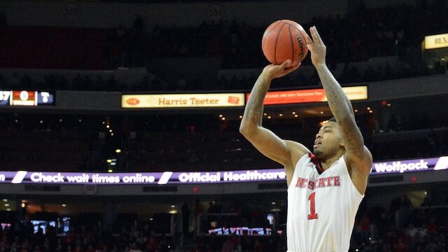NC State Wolfpack Trevor Lacey shooting NCAA Tournament