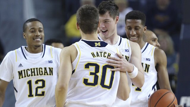 Michigan's Austin Hatch Continues His Resilient Journey Off The Floor