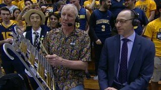  Bill Walton Plays Glockenspiel In Berkeley 