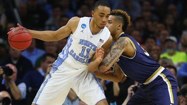 Brice Johnson Only Tar Heel To Show Up On Offense 