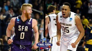  Notre Dame Ready For Stephen F. Austin's Thomas Walkup In NCAA Tourney 