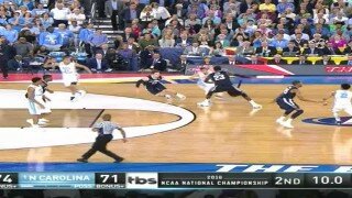 Watch Marcus Paige Hit Dramatic Circus Shot To Tie National Championship Game