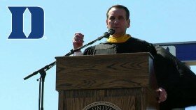 Coach K Gives Commencement Address At Duke