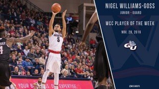 WCC Men's Basketball Player of the Week | November 28, 2016