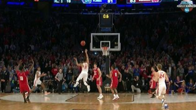Florida\'s Chris Chiozza Hits Wild Buzzer-Beater In Overtime To Defeat Wisconsin In Sweet 16