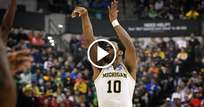 Michigan Stays Hot, Buries Oklahoma State With Threes in NCAA Tournament