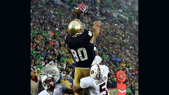 Reigning in the Rain: Reflections on Notre Dame\'s Goal Line Stand against Stanford