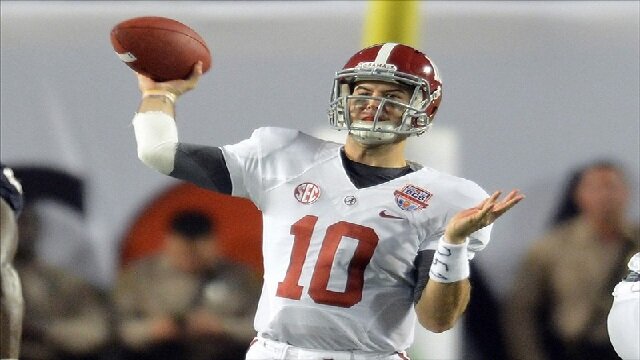 A.J. McCarron Performed Brilliantly in BCS Championship Game