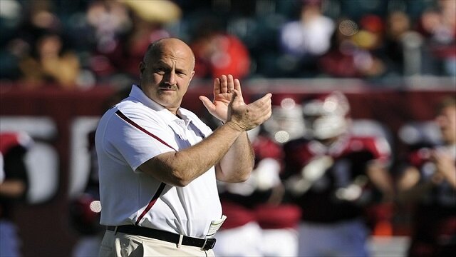 Steve Addazio Infuses Energy into Spring Practice to Turn Around Boston College Eagles