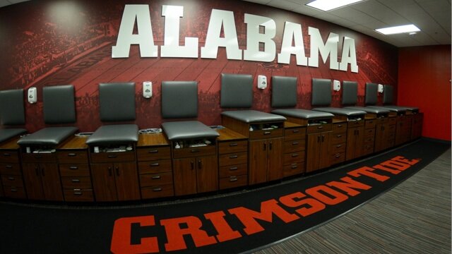 Alabama Training Room