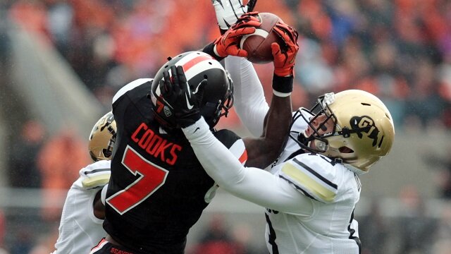 Brandin Cooks Will Have Career Day for Oregon State Beavers vs Washington State Cougars