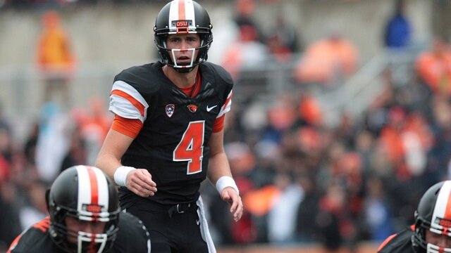 Sean Mannion Making Case for Best Quarterback in Pac 12 with Oregon State Beavers