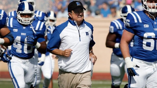 David Cutcliffe Has Transformed Duke University's Football Program from Perennial Loser to Growing Threat