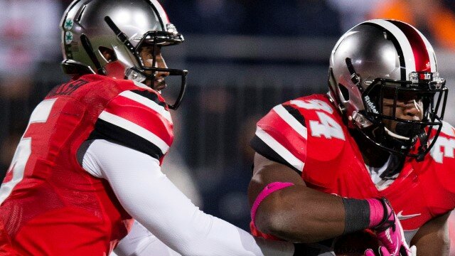 Explosiveness of Ohio State’s Carlos Hyde, Braxton Miller Too Difficult for Illinois to Contain