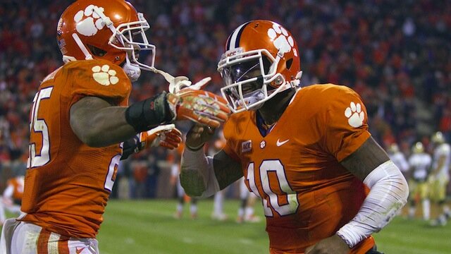 QB Tajh Boyd and the Clemson offense got its groove against Georgia Tech's defense after its bye week .