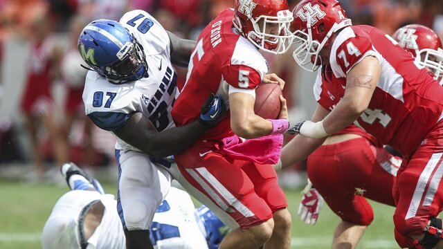 Martin Ifedi Favorite to be AAC Defensive Player of the Year for Memphis Tigers