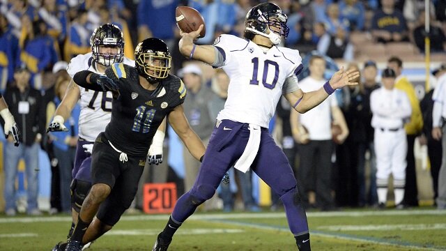 Cyler Miles Still Long-Term Answer at QB for Washington Huskies After Suspension