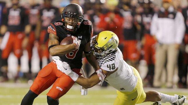 Utah's Kaelin Clay Makes Biggest Mistake By Celebrating Too Early, Oregon Returns Dropped Ball for 100-Yard TD
