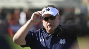 Head Coach Brian Kelly Notre Dame