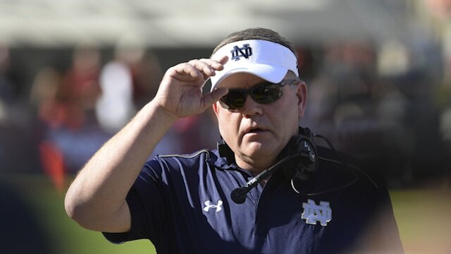 Head Coach Brian Kelly Notre Dame