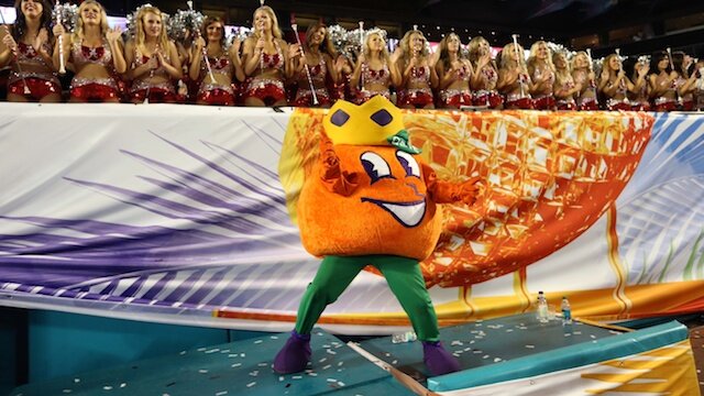 Orange Bowl College Football Mascot