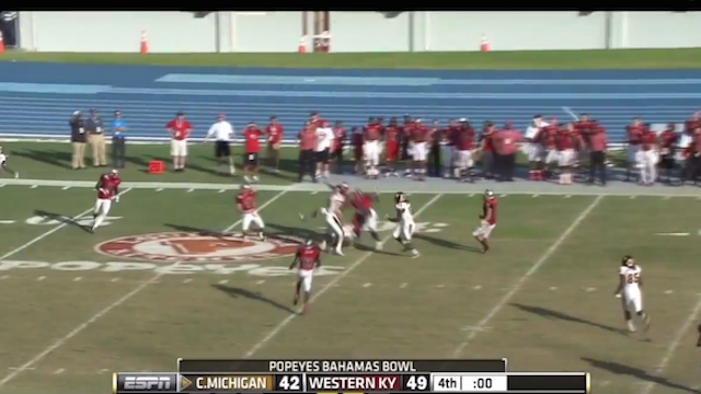 Central Michigan Pulls Off Perhaps Greatest Play Ever On Hail Mary 