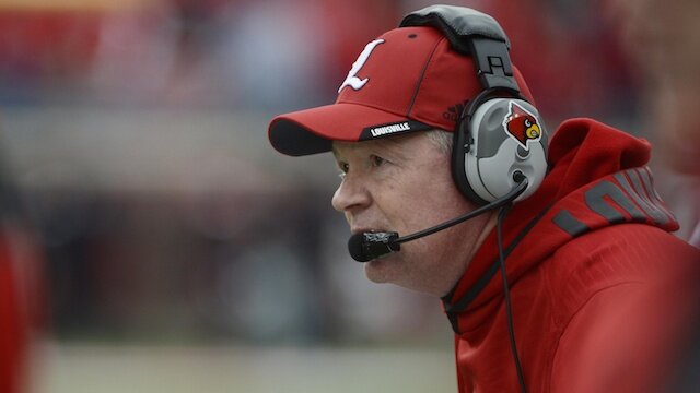Louisville Cardinals Football head coach Bobby Petrino needs to look past the scandal and lead Louisville back to winning big