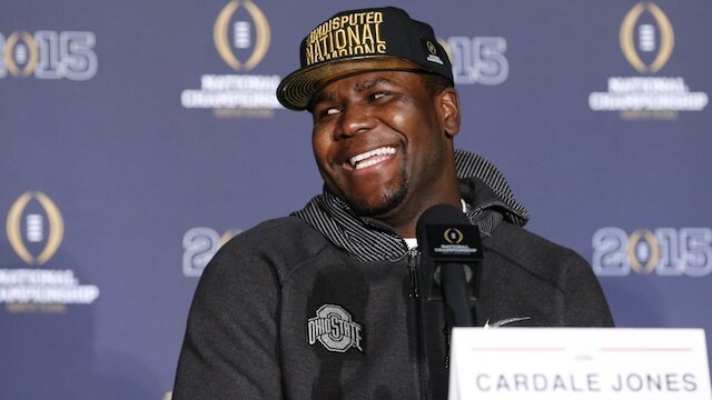 Cardale Jones National Championship press conference Ohio State Buckeyes