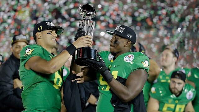 Las Vegas Rightfully Has Oregon Favored Over Ohio State In National Championship