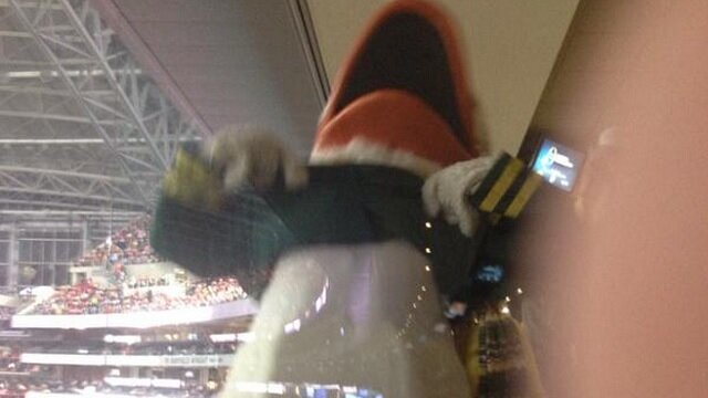 Oregon Mascot Puddles Poses for NSFW Pictures During National Championship