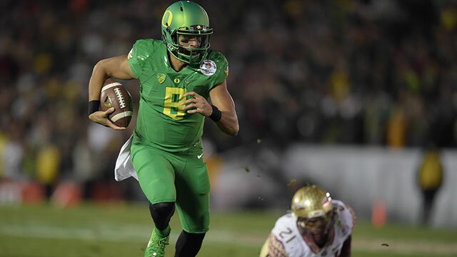 Marcus Mariota Will Be Key for Oregon Ducks in Championship Game