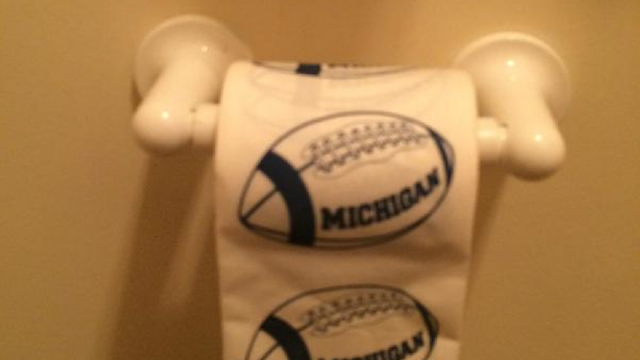 Ohio State Commit Takes A Crack At Rival By Posting Picture of Michigan Toilet Paper