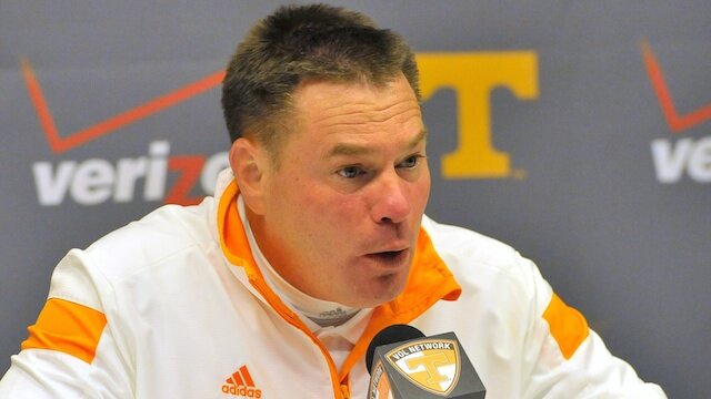 Tennessee Volunteers head coach Butch Jones SEC Football