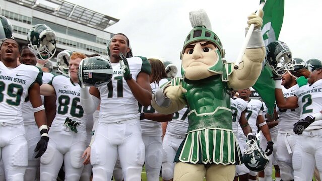 michigan state football sparty