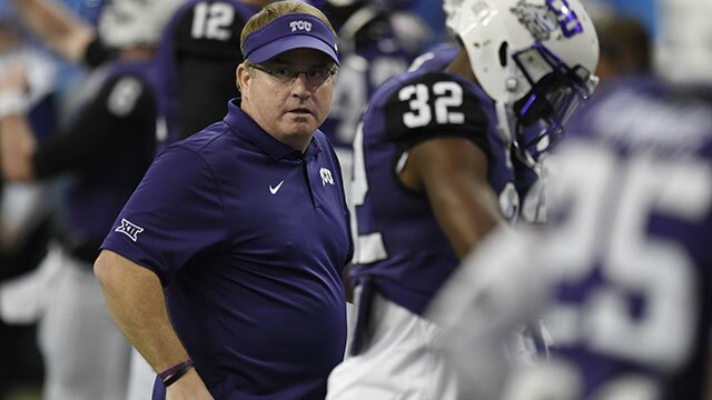 Gary Patterson TCU Horned Frogs