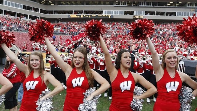 Wisconsin Badgers Cheerleaders