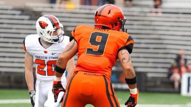 Oregon State's Dashon Hunt Retires Due To Spinal Condition