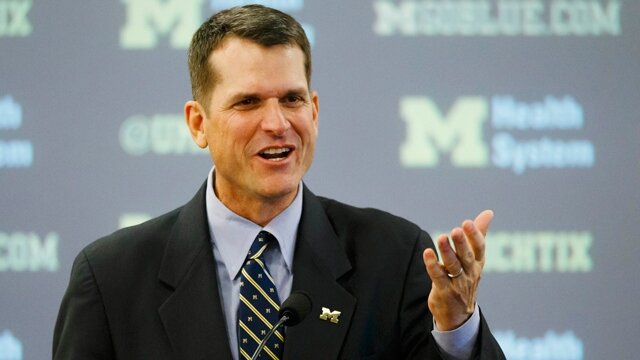 Jim Harbaugh Had 'Hail To The Victors' Played At Satellite Camp In Alabama