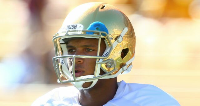 DeShone Kizer Must Step Up at QB for Notre Dame Fighting Irish in 2015 Football Season