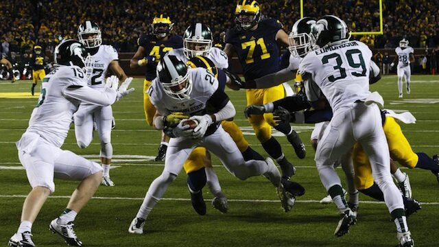 Michigan State Football Shocks the World Beating Michigan On the Game's Final Play