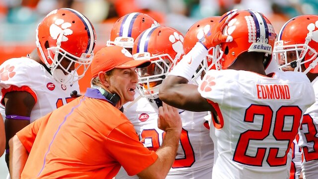 1. Looking Way Ahead: Clemson Makes The Playoff