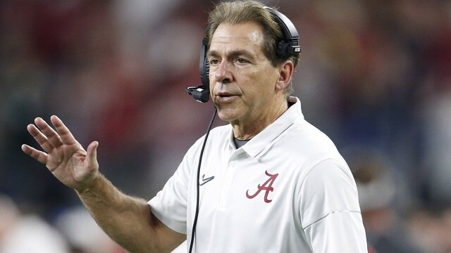 Nick Saban Coaching Indianapolis Colts A Very Real Possibility