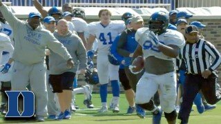 Duke Spring Football Game Highlights (2017)