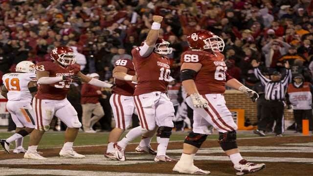 9. Oklahoma Sooners: Blake Bell’s Touchdown Run To Force Overtime In Bedlam Rivalry