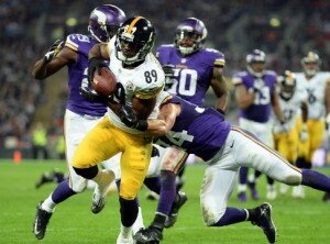Pittsburgh Steelers-Jerricho Cotchery vs Vikings